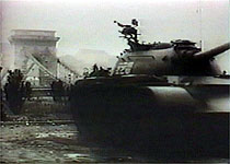 Russian Tanks in Prague